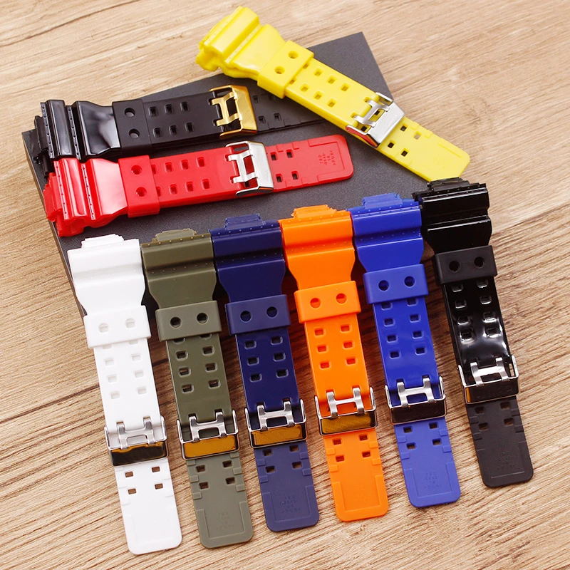 Watch Accessories Applicable to for Casio GSHOCK Watch Band GLS GD GA100 GD100 GA120 Glossy Resin Case Men's Women's Watch Strap Watch Accessories Applicable to for Casio GSHOCK Watch Band GLS GD GA100 GD100 GA120 Glossy Resin Case Men's Women's Watch Strap