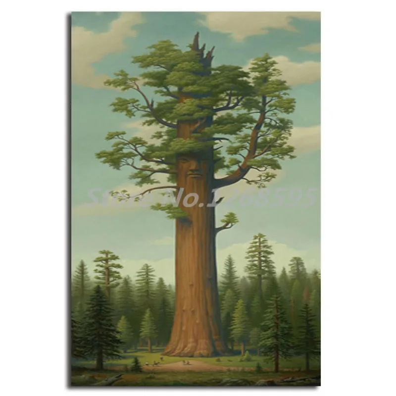 Mark Ryden General Sherman Tree Of Life холст с принтом для спальни домашний декор Современное
