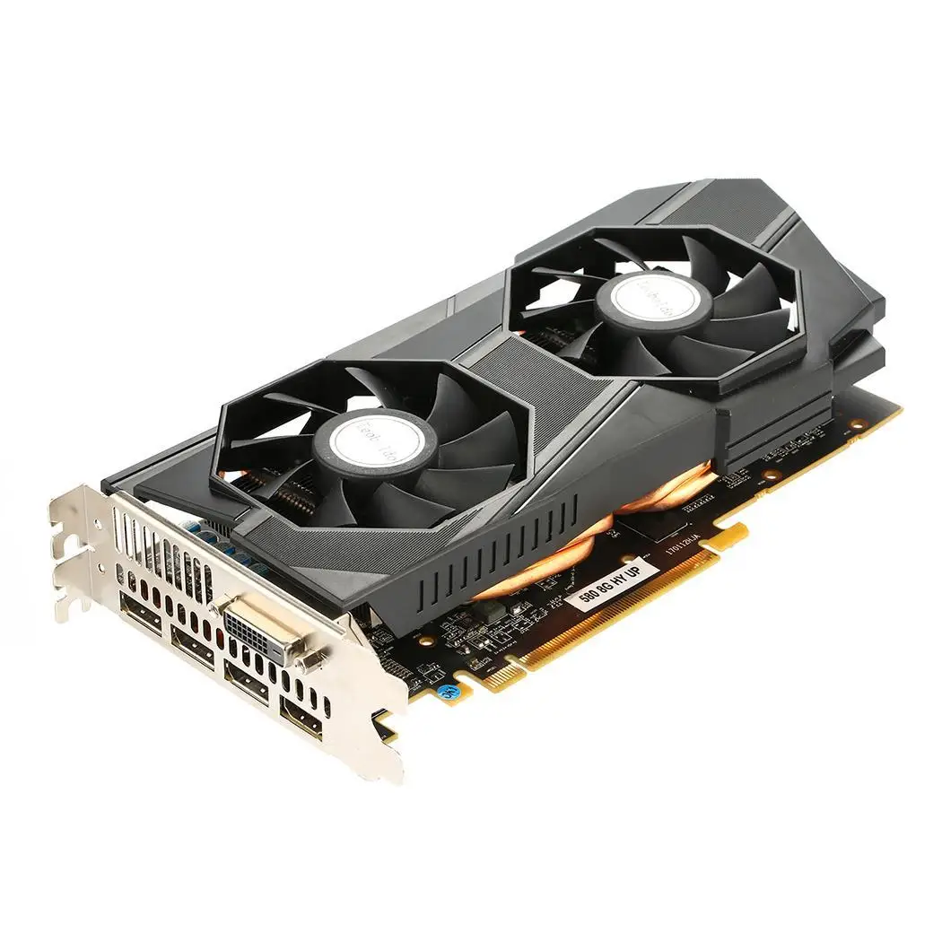 

2019 NEW Original RX580 2048SP-8G GDDR5 PCI Express x16 3.0 video gaming graphics card external graphics card for desktop