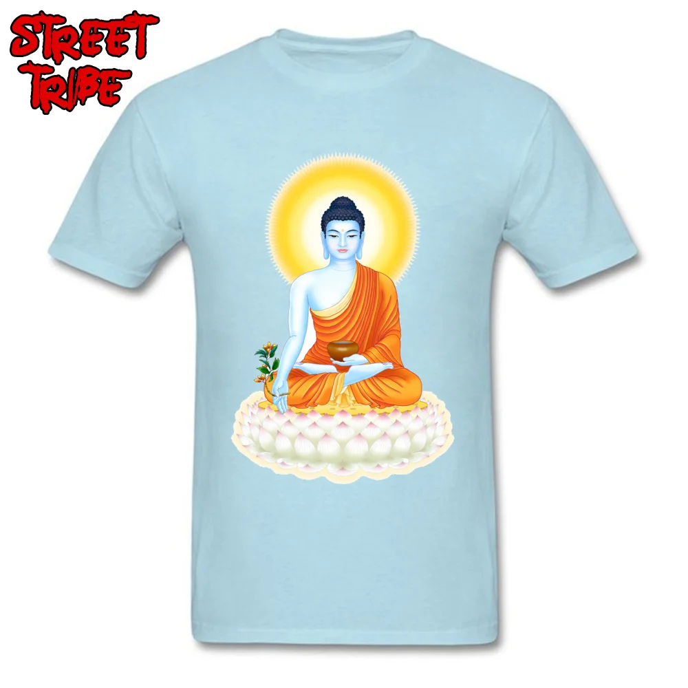 Rife Men's T Shirts gautama buddha buddhism buddhahood buddhist Casual T Shirt All Cotton Short Sleeve Hip hop T Shirt Crewneck gautama buddha buddhism buddhahood buddhist light