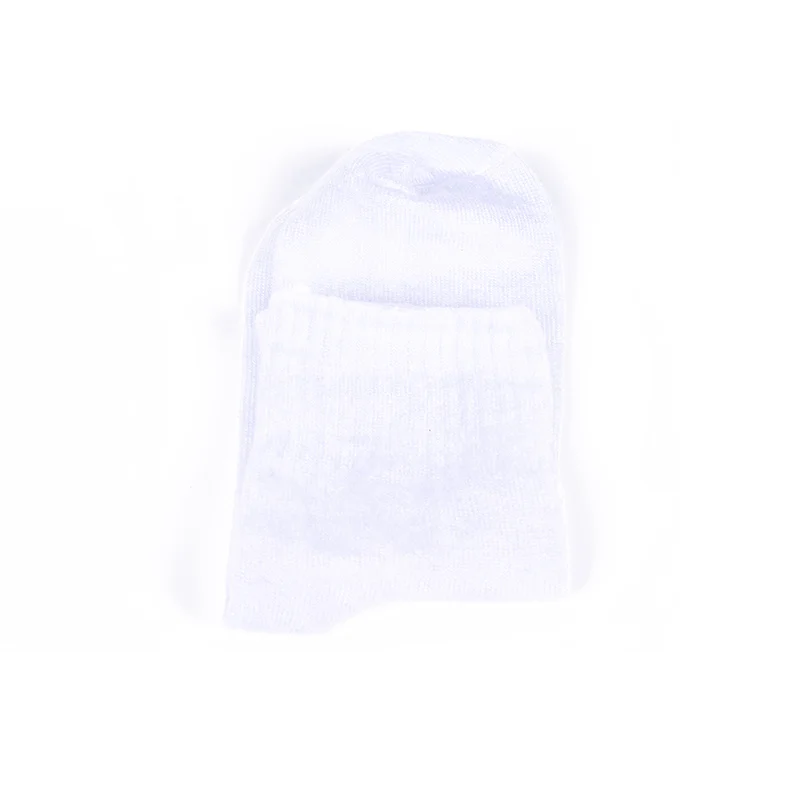 Зимняя теплая одежда стойкий белый для стильного Повседневное Носки толстве длинные носки мужские хлопчатобумажные Дышащие Короткие смесь эластичные рождественские носки - Цвет: Белый