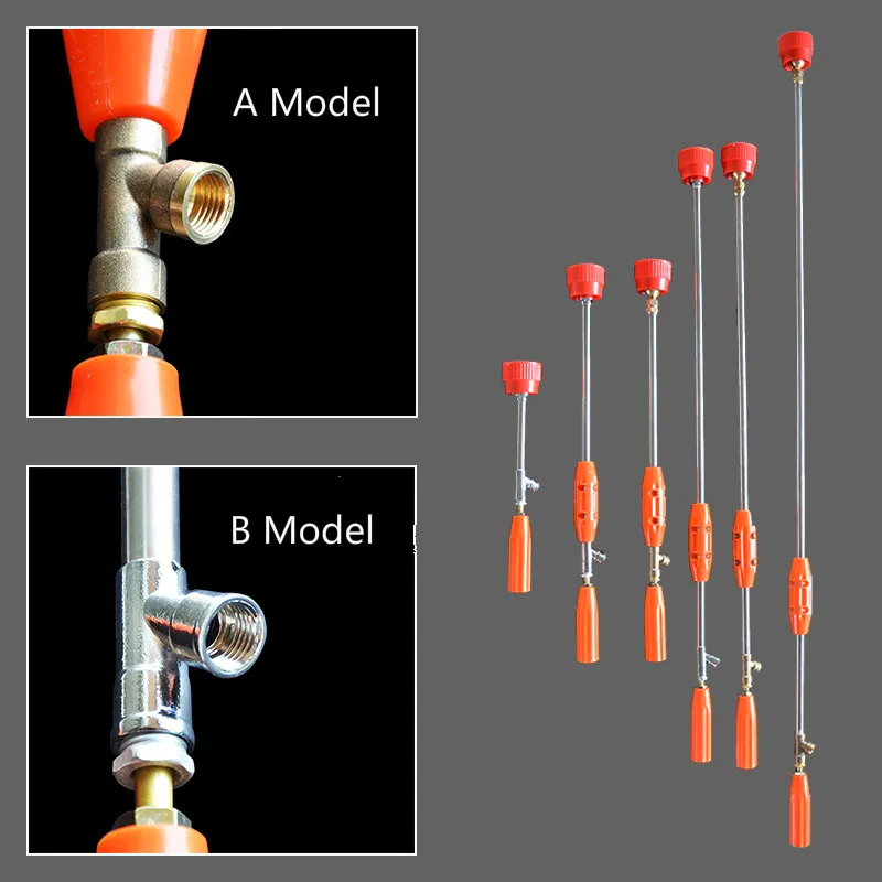 Регулируемый пистолет-распылитель высокого давления, Распылительная насадка фруктового дерева, Распылительная насадка, 86 см/88 см/120 см сельскохозяйственный распылитель