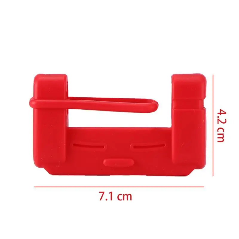 2pcs Car Safety Belt Buckle Covers Padding Anti Scratch Silicon Interior Pad Buckle Protector Seat Belts Padding Car Accessories