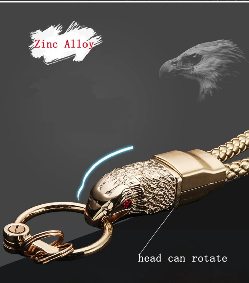 Брелок для ключей ручной работы из натуральной кожи|llaveros hombre|eagle keychainquality keychains |