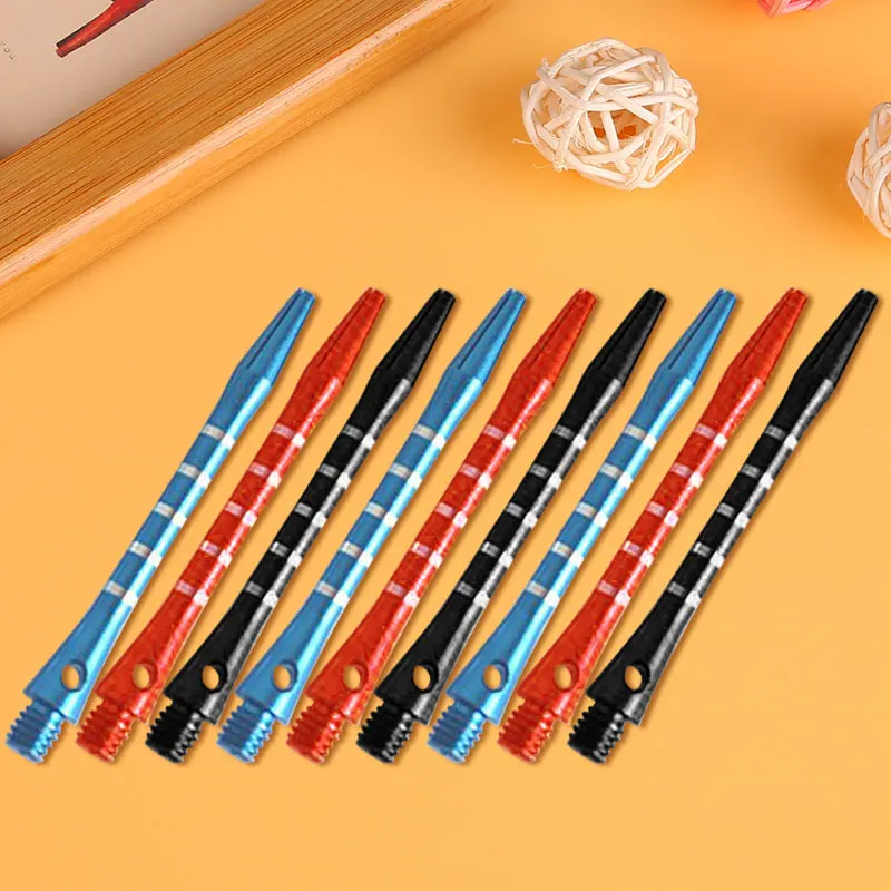 

3-sets/9Pcs of Darts Shafts Colourful Aluminum Dart Stems Throwing Toy