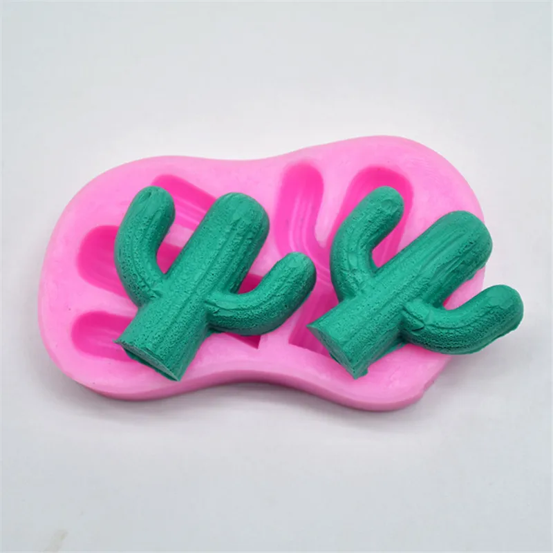 

4YANG Cactus Silicone Mold Fondant Cake Decorating Tool Chocolate Gumpaste Mold Fondant Tools Mold DIY Cake Mold Tools