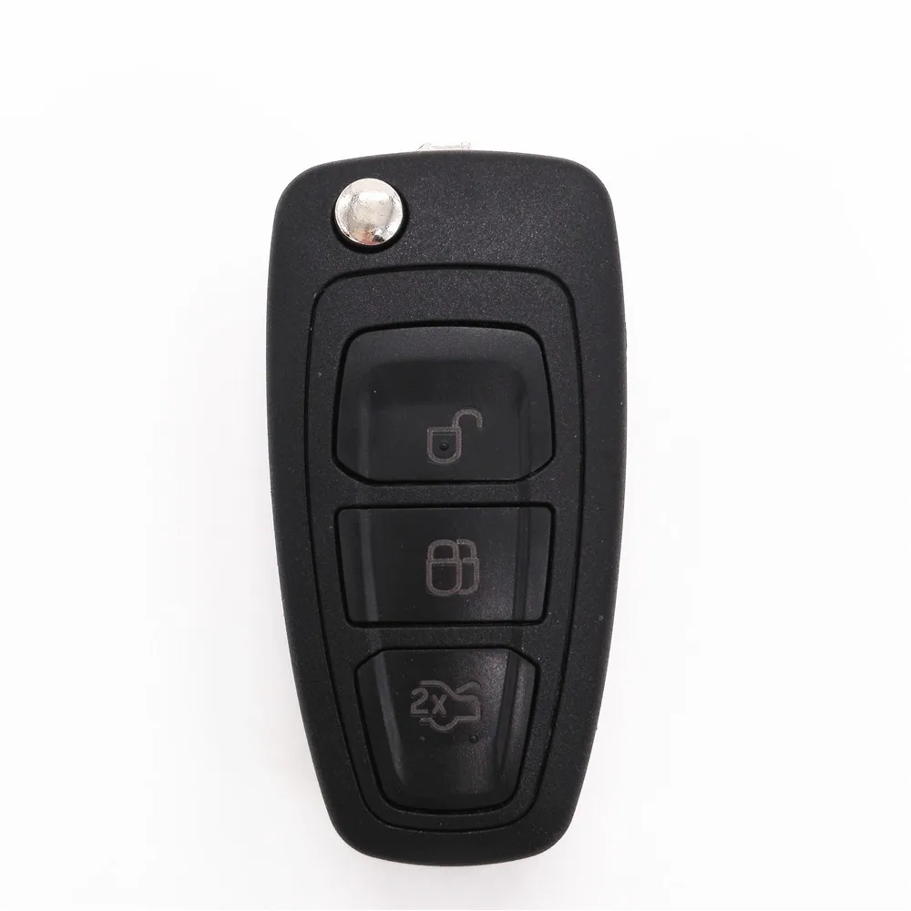 Складной дистанционный ключ HKCYSEA с 3 кнопками для FORD Focus Mondeo 433 МГц чипом 4D63/4D60