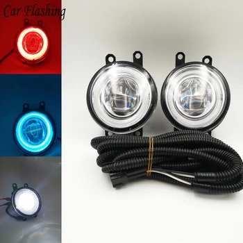 

Car flashing 1Set/pair 12V Car LED Angel Eyes DRL Fog Light Lamp DRL Daytime Running Light For Toyota Urban Cruiser