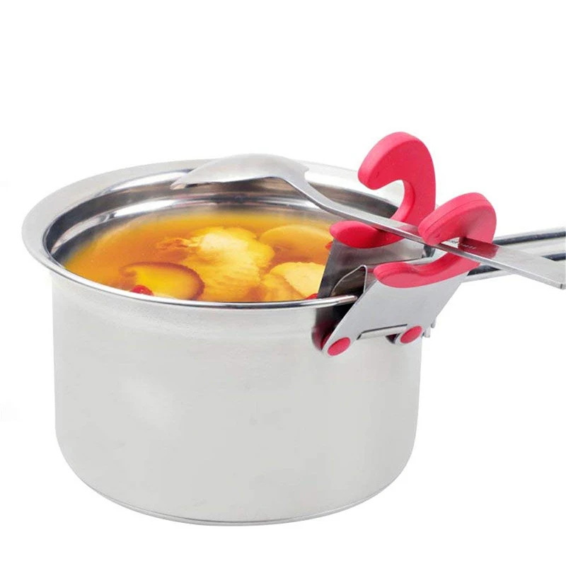 

1 pcs Kitchen Tool Clamps Multifunction Stainless Steel Bowl Clip Handheld Anti-Scald Kitchen Microwave Oven Pot Pan Holder