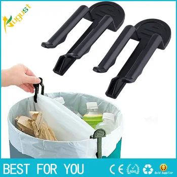 

100pcs/lot Navpeak Wholesale price Practical Trash Can Clamp Plastic Garbage Bag Clip Fixed Waste Bin Bag Holder Rubbish Clip