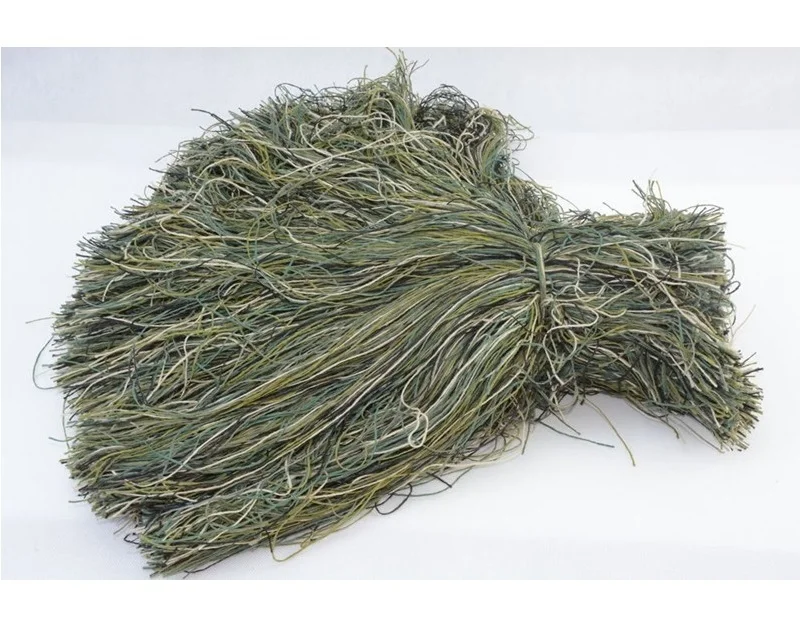 Пряжа камуфляж DIY украшения Ghillie костюм Открытый CS поле Охота Стрельба Пейнтбол джунгли пустыня боевой тактический комплект 1 сумка