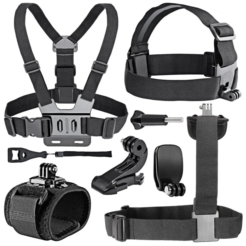 8 в 1 Спортивный комплект внешние аксессуары незаменимые для Gopro HD Hero4 Hero 2 3 + 4 SJ4000