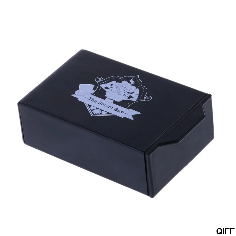 

Cool Magic Black Box Vanished Box Puzzle Box Magic Tricks Surprise Box Kids Toy