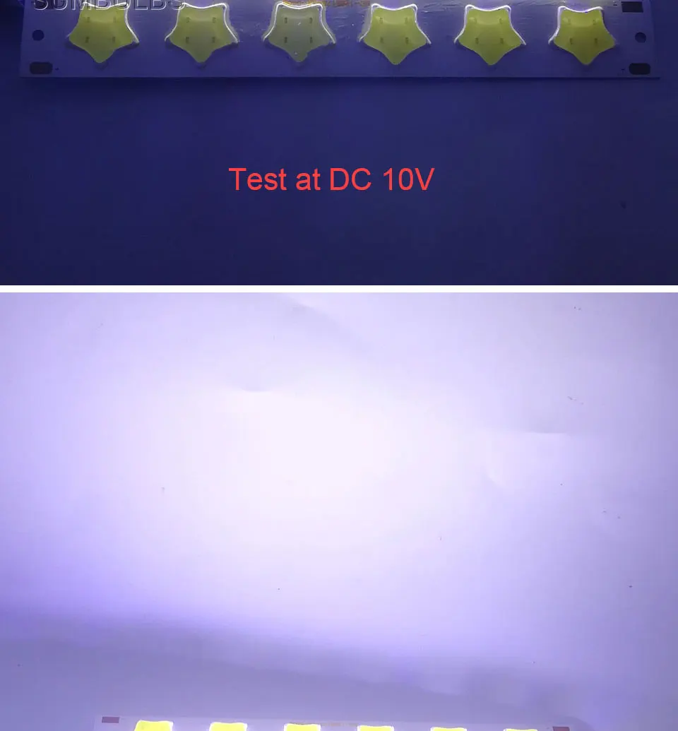 Special Shape COB LED Light Strip DC 12V 5W 6W Cold White LED Bulb with Star Grid Arrow Shape DIY Work Home Car Decor Lighting (4)