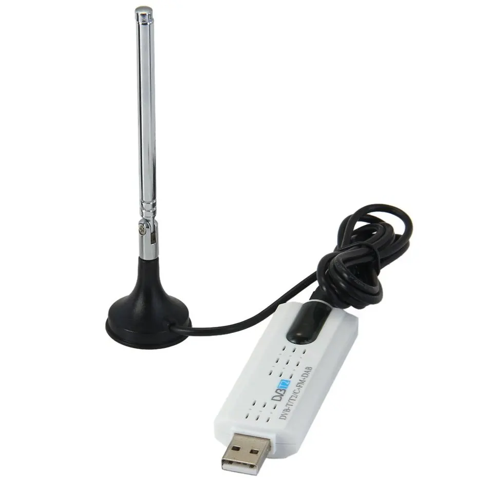 DVB-T DVB-T2 USB тюнер HD ТВ спутниковый ресивер и DVB T/T2/C приемник цифровой ТВ тюнер для ПК DVBT DVBT2 DVB-C антенный ключ