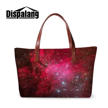 

Dispalang Women Bag Universe Space Galaxy Star Female Handbags High Quality Casual Female Bags Trunk Tote Brand Shoulder Bag