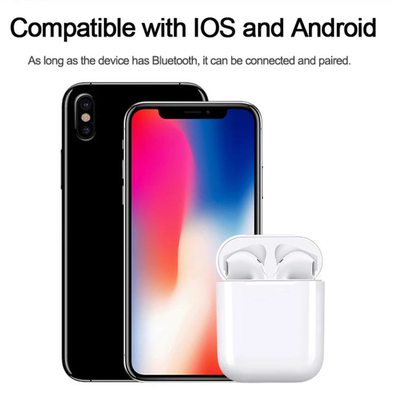 I9 I9S TWS беспроводные наушники Портативный 5 0 Bluetooth невидимая гарнитура стерео для