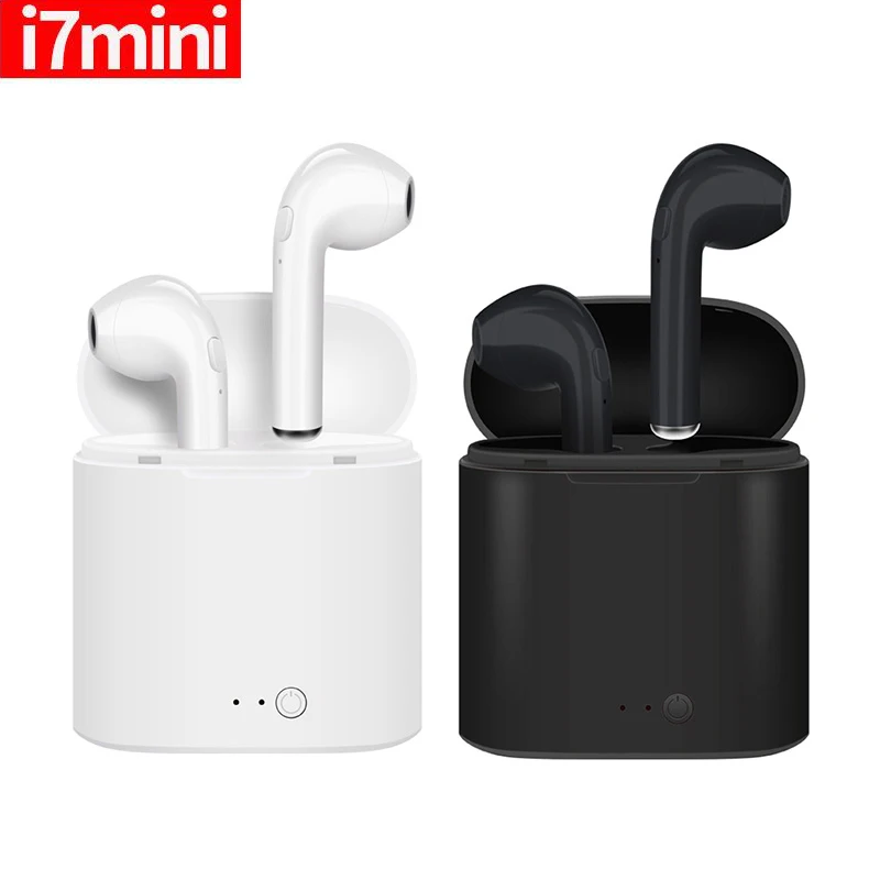 

New i7 Mini TWS Bluetooth Earphone True Wireless Earbuds With Charging Box For iPhone Android Smaller than i7s tws long life