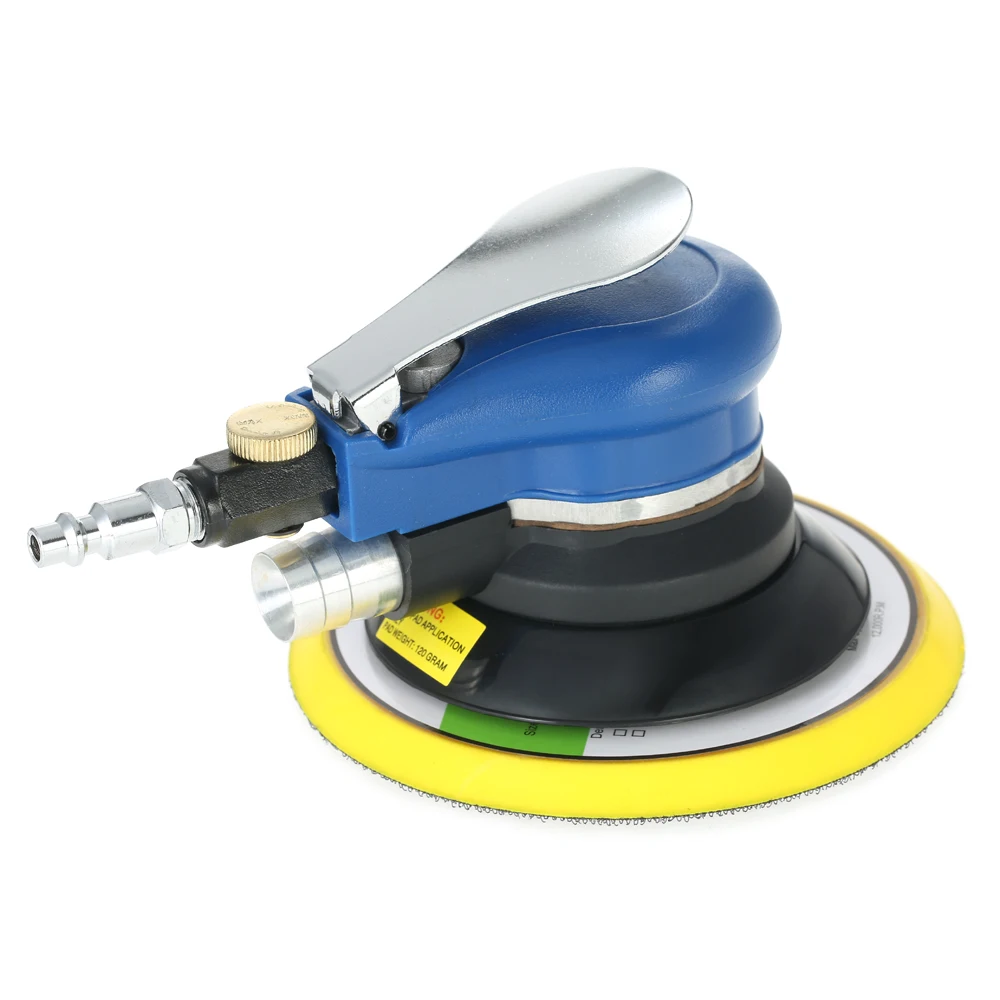 

B 6" 10000RPM Pneumatic Random Orbital Sander Air Powered Orbit Polisher Dual Action Polishing Grinding Sanding Waxing Tools