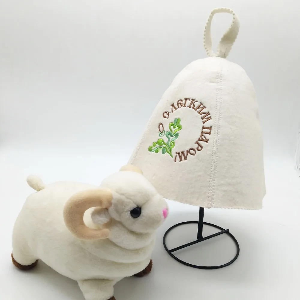2017 выгодная цена Шерсть Войлок вышивка сауна шляпа|sauna hat|hat hathat h |