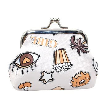 

Woman Bag Fashion Cute Printing Snacks Coin Purse Card Holders Handbag cartera mujer women wallets baellerry portfel damski