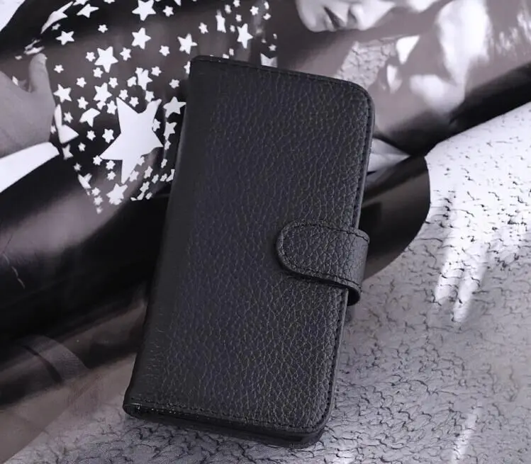 Роскошный кожаный чехол Для Doogee Homtom HT16 5 0 дюйма с двумя sim картами lizhi функцией