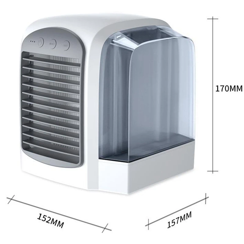 Usb портативный кондиционер увлажнитель воздуха очиститель воздуха охладитель воздуха мини вентиляторы персональное пространство кондиционер устройство