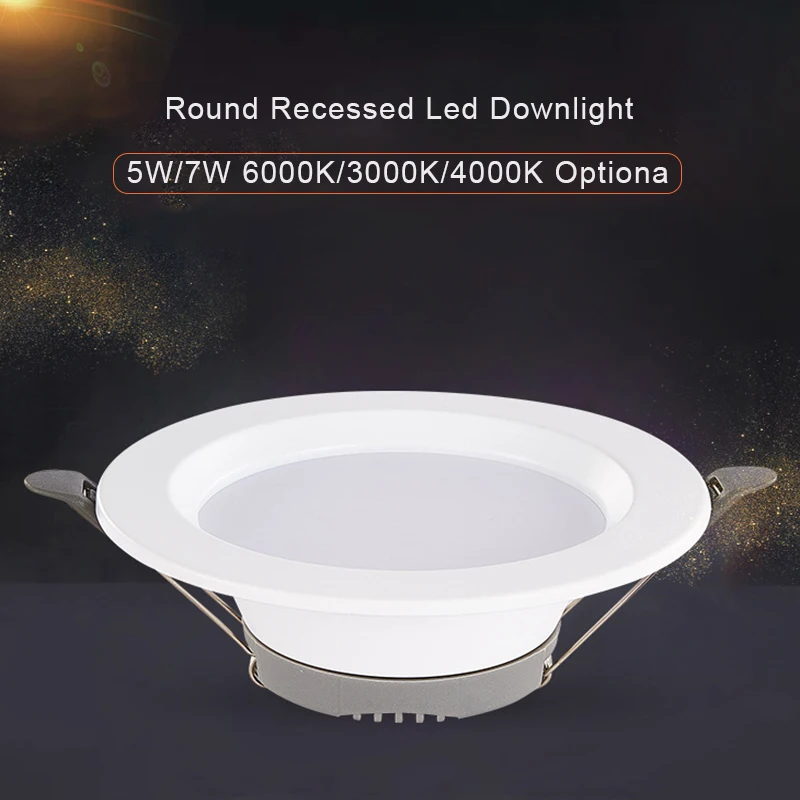 

LED Down lights 5W / 7W 6000K 3000K 4000K Optional Downlight Indoor Leds Ceiling Lamp for Living Room Bedroom Decor