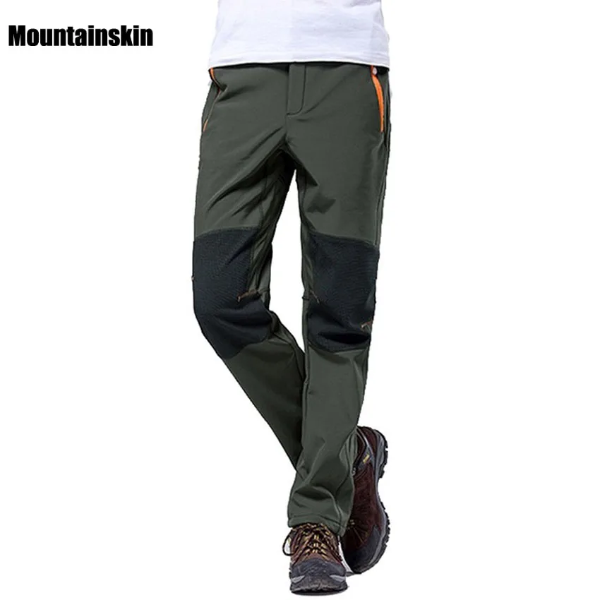 Pantalones Trekking Hombre DAFENP Impermeables Pantalones De