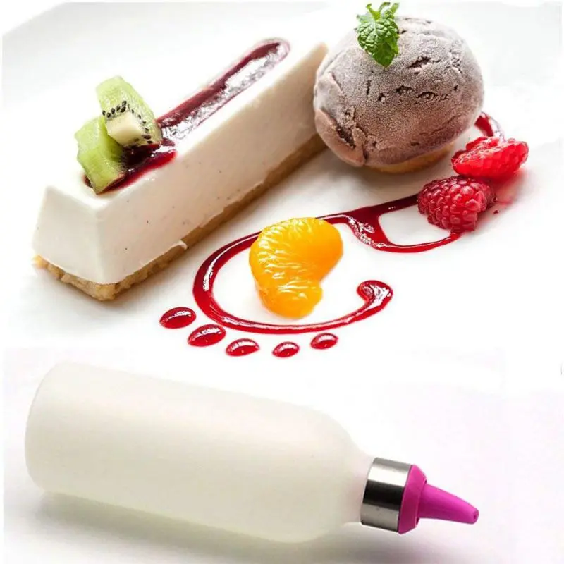 

Jam Squeeze Bottle Condiment Tool Salad Sauce Tank Seasoning Bottle Soy Sauce Pot Condiment Squeeze Bottles Kitchen Accessories