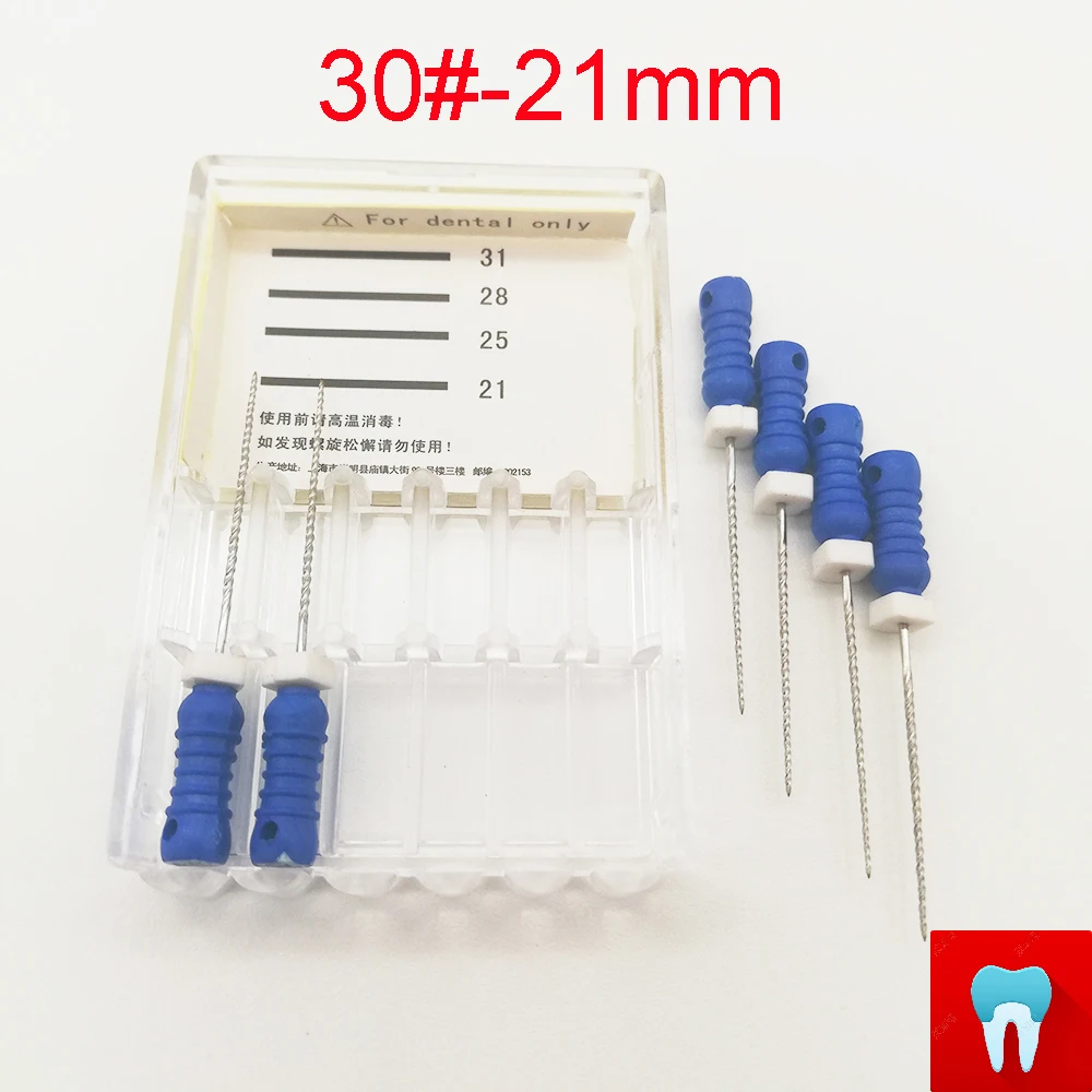 48 шт.#8-#40 21 мм стоматологические K файлы корневой канал стоматология Эндодонтические Инструменты Стоматологические материалы ручной работы из нержавеющей стали K Файлы