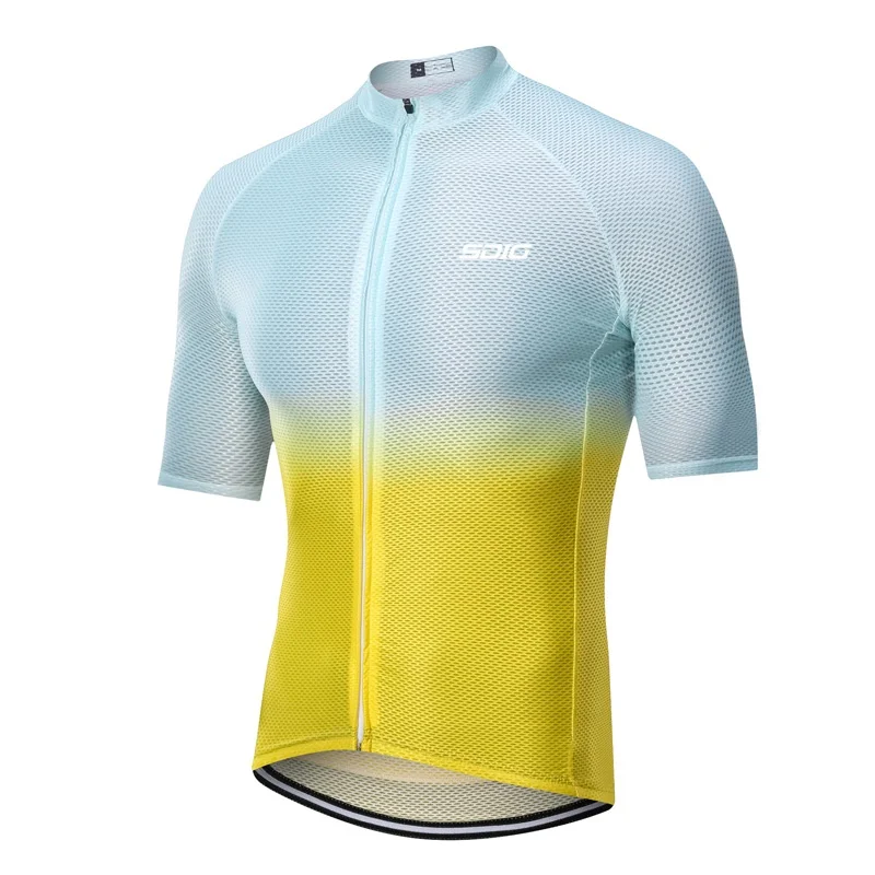 NEW SHORT SLEEVE CYCLING JERSEY ALL OPEN CELL MESH FABRIC Flatlock sewing with Iltay miti power band accept custom