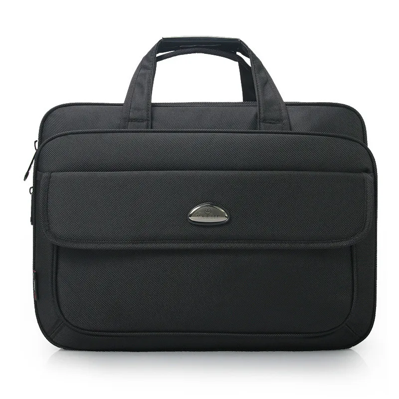 Бренд, деловой мужской портфель, водонепроницаемый Оксфорд, 15,6 дюймов, сумка для ноутбука, высокое качество, Мужская офисная сумка на плечо
