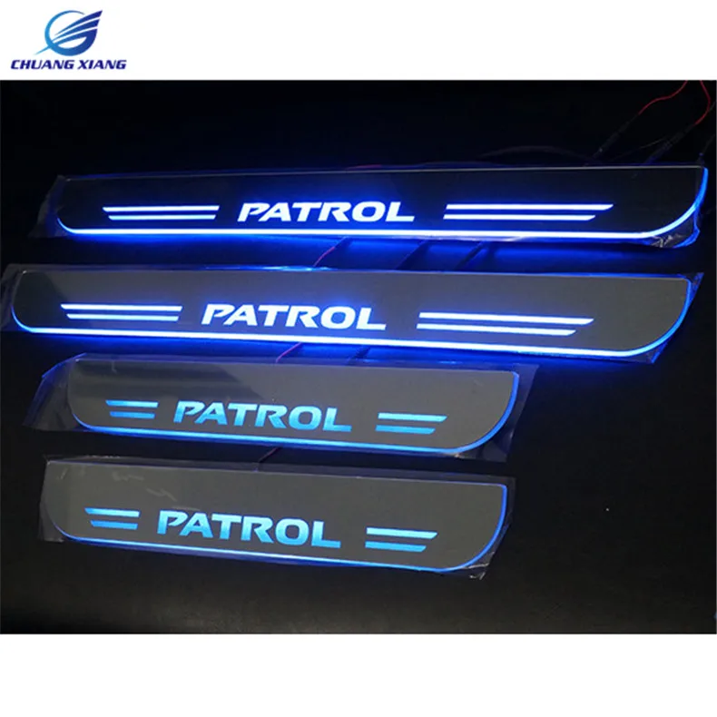 Chuangxiang светодиодный подоконник для Nissan Patrol Armada 2012 2017 аксессуары|door led|door light nissanplate