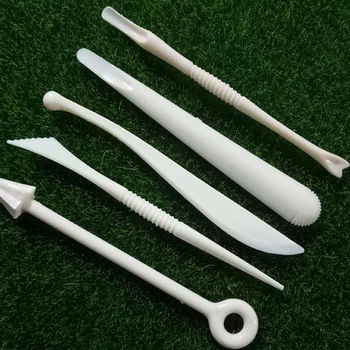 

5 Pcs/Set Oven Bake Plastic Tools Set Clay Tools Children Babies For Shaping