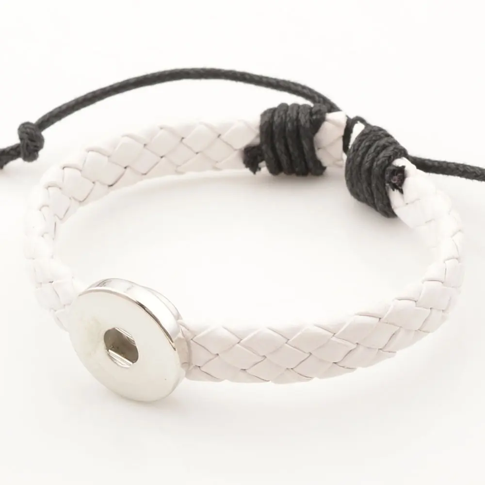 Handmade snap Bracelets For Women Fit 18mm DIY Snap Button Jewelry