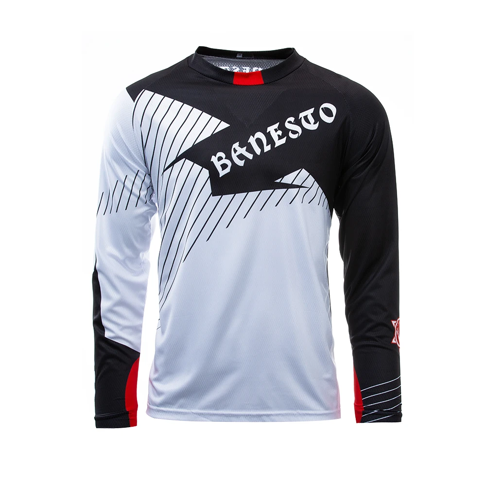

2019 New Racing Clothing for Banesto Black Long Sleeve Jersey Moto GP T-shirt Racing Wear