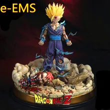 Аниме Dragon Ball Z War Damage Ver GK Супер Saiyan Сын Гохан 1/4 статуя из смолы фигурку модель Giocattolo G2539