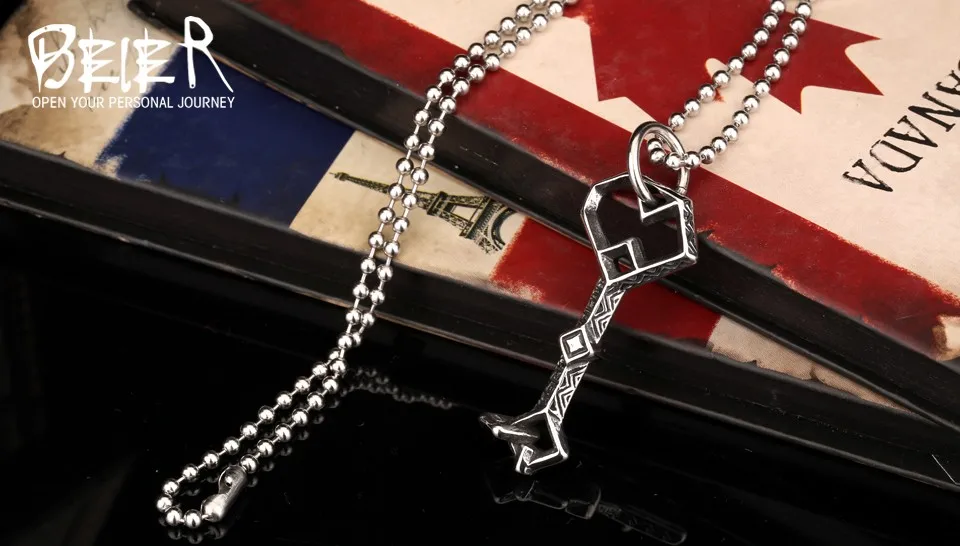 Байер магазин 316L нержавеющая сталь кулон ожерелье Хоббит Торин Erebor брелок Мода для мужчин ювелирные изделия LLBP8-029R