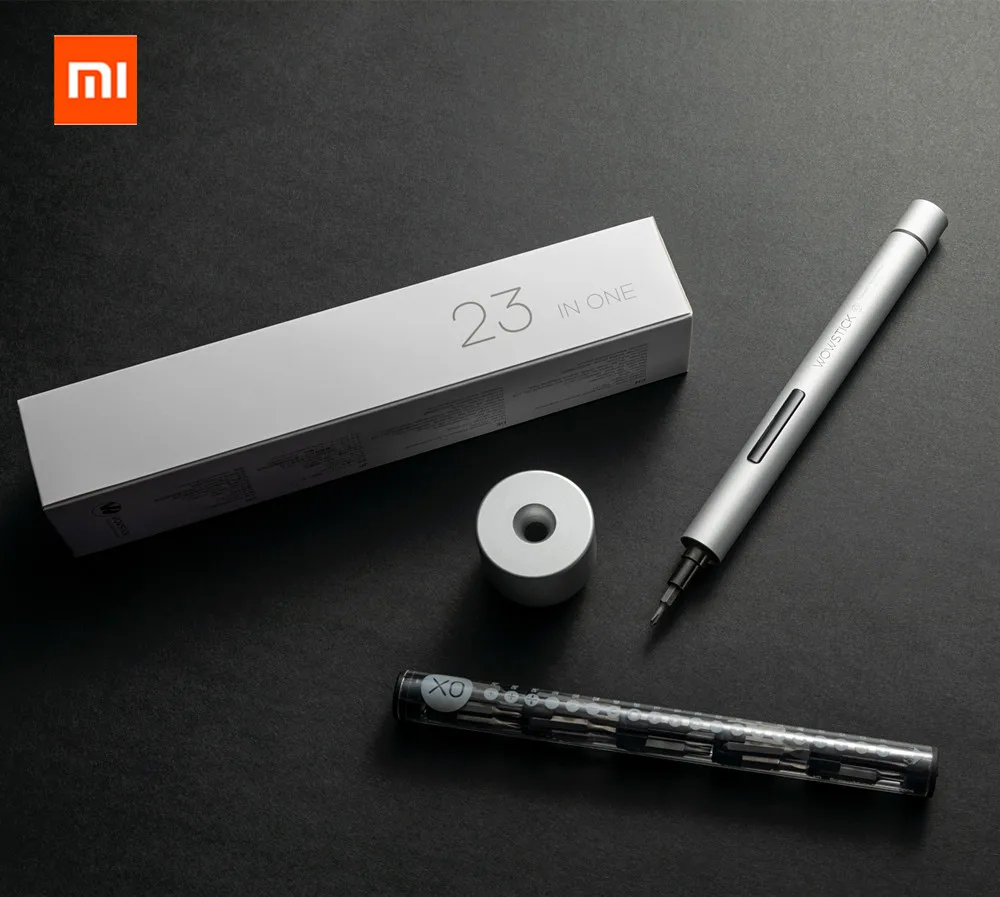 

original Xiaomi mijia wowstick 1P+ pro 23 In 1 Electric Screw Mi Driver Cordless Power Screw mijia driver Kits with Holder Base