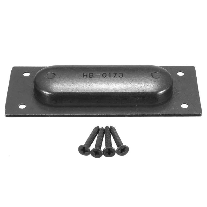 

MTGATHER Stainless Steel Cast Iron Door Sliding Cabinet Furniture Handle Insert Vintage 92.5x 36mm 2 Type