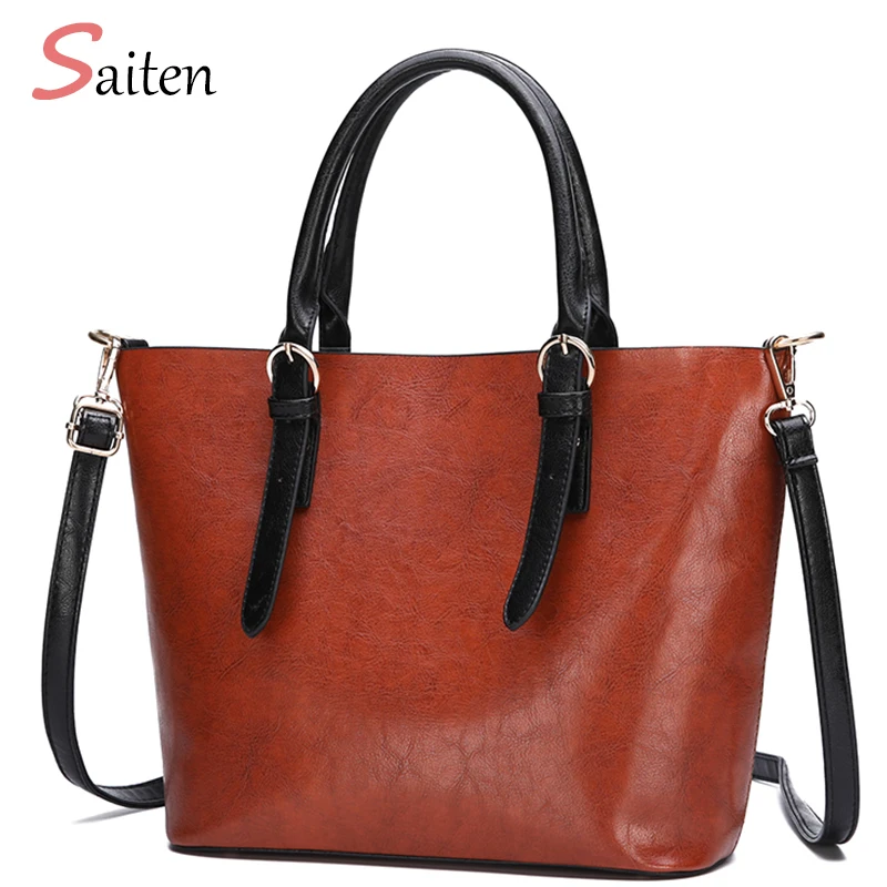 

Saiten Women Bag Fashion Casual Women's Handbags Luxury handbag Designer Shoulder Bags New Bags For Ladies 2018 Bolsos Mujer sac