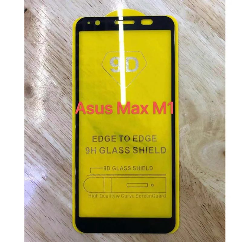 10 шт./лот 9D закаленное Стекло для ASUS zenfone Max Pro(M2) ZB631KL ZB633KL полное покрытие Экран Протектор Для zenfone Lite L1