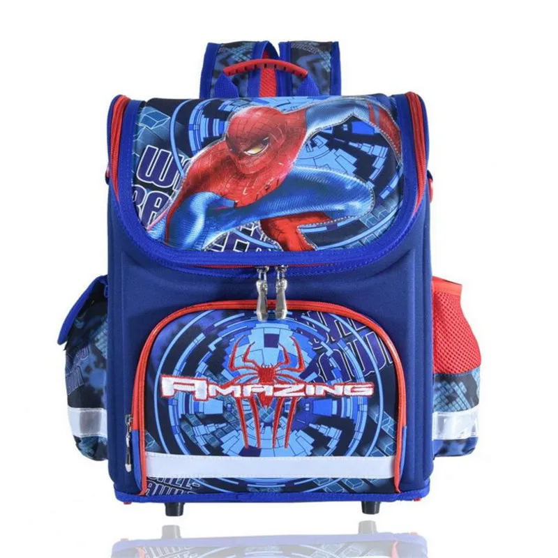 

New Arrivel Orthopedic School Bag Spiderman Backpack Kids Car School Bag School Backpack Kids Backpack For Boys Of Girls