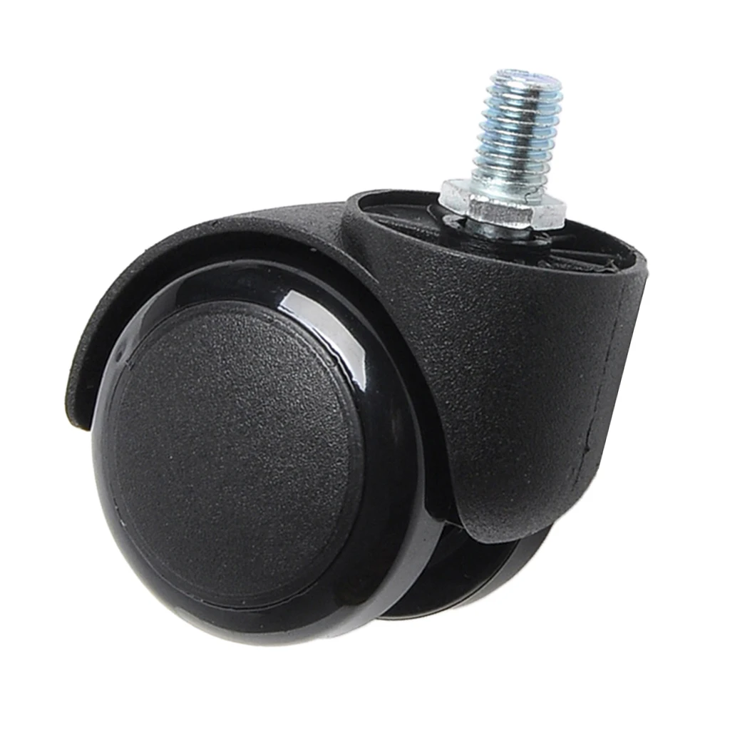 3'' Swivel Caster PU Wheels For Hardwood Floor Universal Replacementin