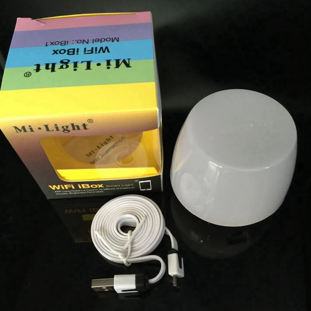 

New Arrival MiLight WIFI 2.4G Wireless iBox LED Controller WiFi Hub for all Mi.Light LED Bulb Lamp Support iOS Android APP