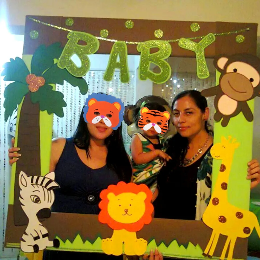 

Animal Ballons Jungle Party Happy Birthday Balloons Animal Balloon Safari Party Helium Walking Baloons Birthday Party Decor Kid