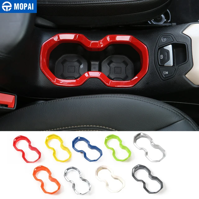 Buy MOPAI Car Interior Accessories ABS Cup Holder Decoration Stickers For Jeep
