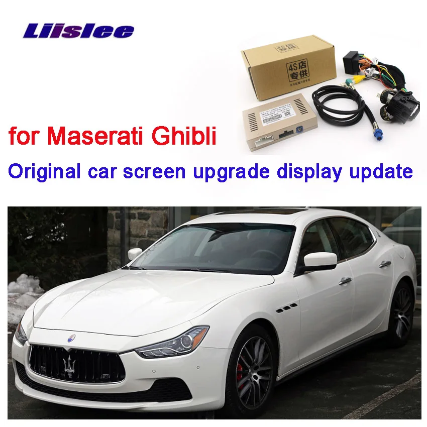 LiisLee Rear View Backup Camera Interface Kit for Maserati Ghibli RMC NavPlus MMI system