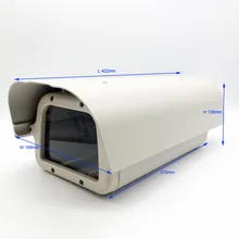 Открытый безопасности Камеры Скрытого видеонаблюдения Корпус Alemenum непогоды Водонепроницаемый пуля Камера дом Hoesje Алюминий 402*189*139 мм